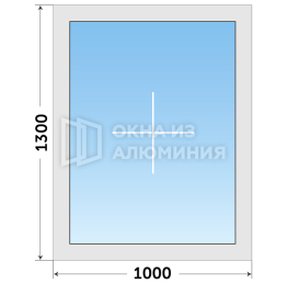 Алюминиевое окно Schuco готовое AL-1038